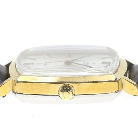 OMEGA Geneve 162.0052 Square Date cal.1012 Silver Dial Automatic Men's_846699 - Picture 5 of 8